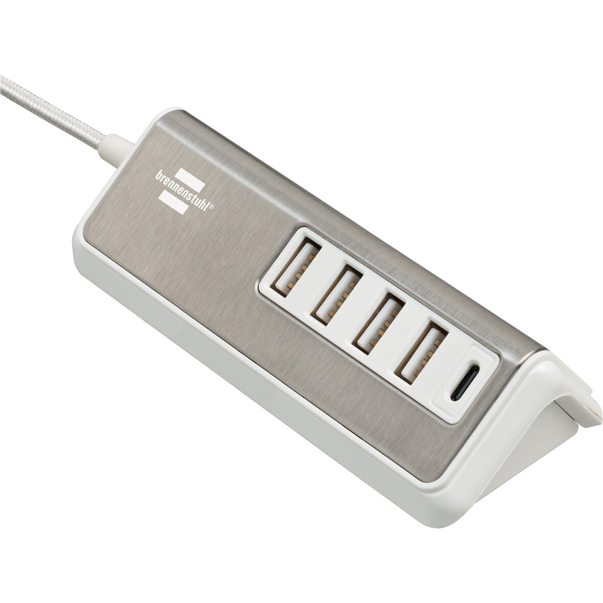 Brennenstuhl estilo USB-Multiladegerдt 5-fach, 4x USB-A, 1x USB-C