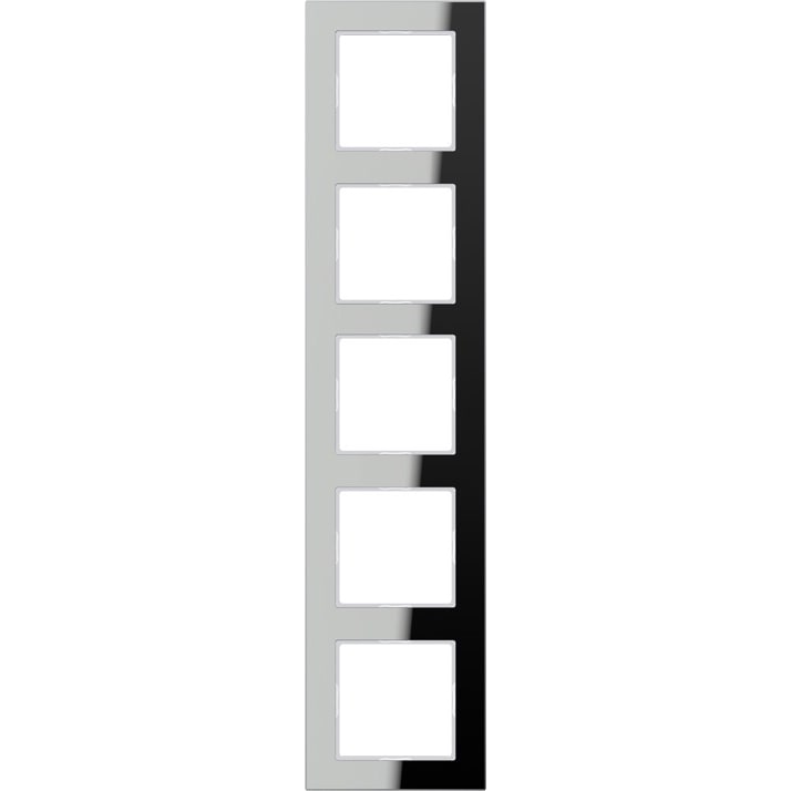Jung Glasrahmen 5-fach si/vers AC 585 GL SI AC585GLSI