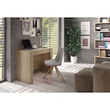 thumbnail of Dmora Consolle Compton, Tavolo da pranzo allungabile, Tavolo con allunghe multiuso estensibile fino a 10 posti, 51/237x90h78 cm, Rovere