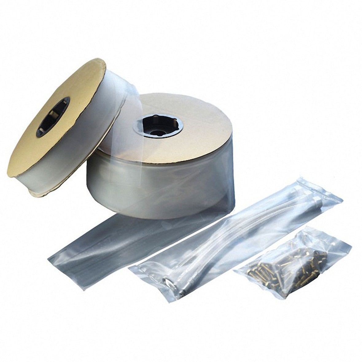 Schlauchfolie  150mm breit  200my extra stark transparent 125 lfm.