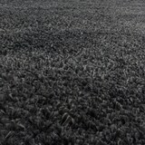 thumbnail of Carpetsale24 Shaggy Hochflor Teppich Grau 160 cm Rund Extra Weich & Waschbar - Jute Rückseite, Einfarbig & Flauschig für Wohnzimmer & Schlafzimmer