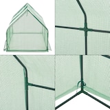 thumbnail of Helloshop26 - Châssis de jardin nissewaard à 2 fenêtres en acier et polyéthylène 180 x 90 x 90 cm vert 03_0008269