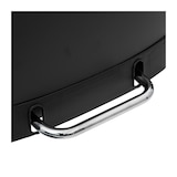 thumbnail of Poubelle en Métal Noir 50 Litres ouverture à pédale