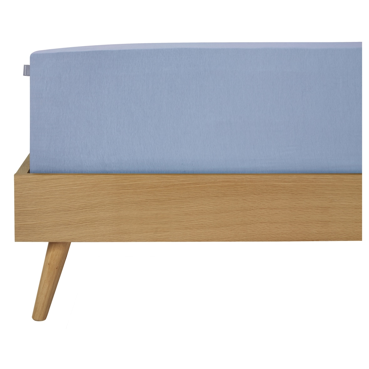 Schiesser Spannbettlaken Jessi - Edeljersey - 150 x 200 cm - Hellblau