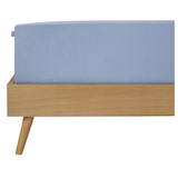 thumbnail of Schiesser Spannbettlaken Jessi - Edeljersey - 150 x 200 cm - Hellblau