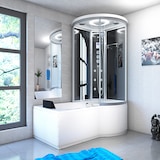 thumbnail of Kombination Badewanne Dusche K55-L33-EC Duschtempel 170x100 cm
