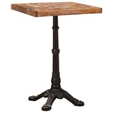 thumbnail of Table bistrot Marron 50 x 50 x 76 cm Bois Recyclé Solide Modèle Helios Panorama Sud