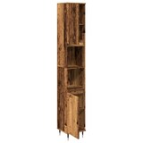 thumbnail of vidaXL Badschrank Altholz-Optik 30x30x190 cm Holzwerkstoff