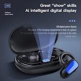 thumbnail of Ecouteurs Bluetooth Stéréo Affichage Digital Son HIFI Autonomie Longue Vert YONIS