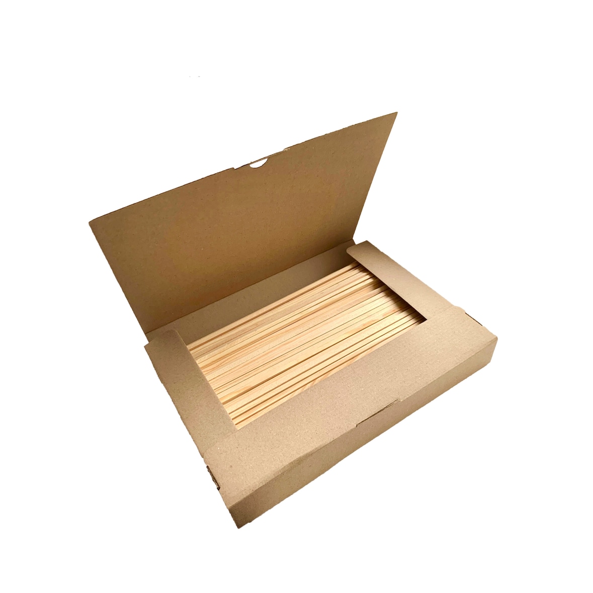 200x Zuckerwattestäbe 310x5x5 mm vierkant Holzstäbchen für Zuckerwatte Bombon-Stäbchen