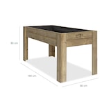 thumbnail of HORTALIA Mesa de cultivo Gardenbrico XL80 em madeira tratada para exterior - 160x80x80 cm