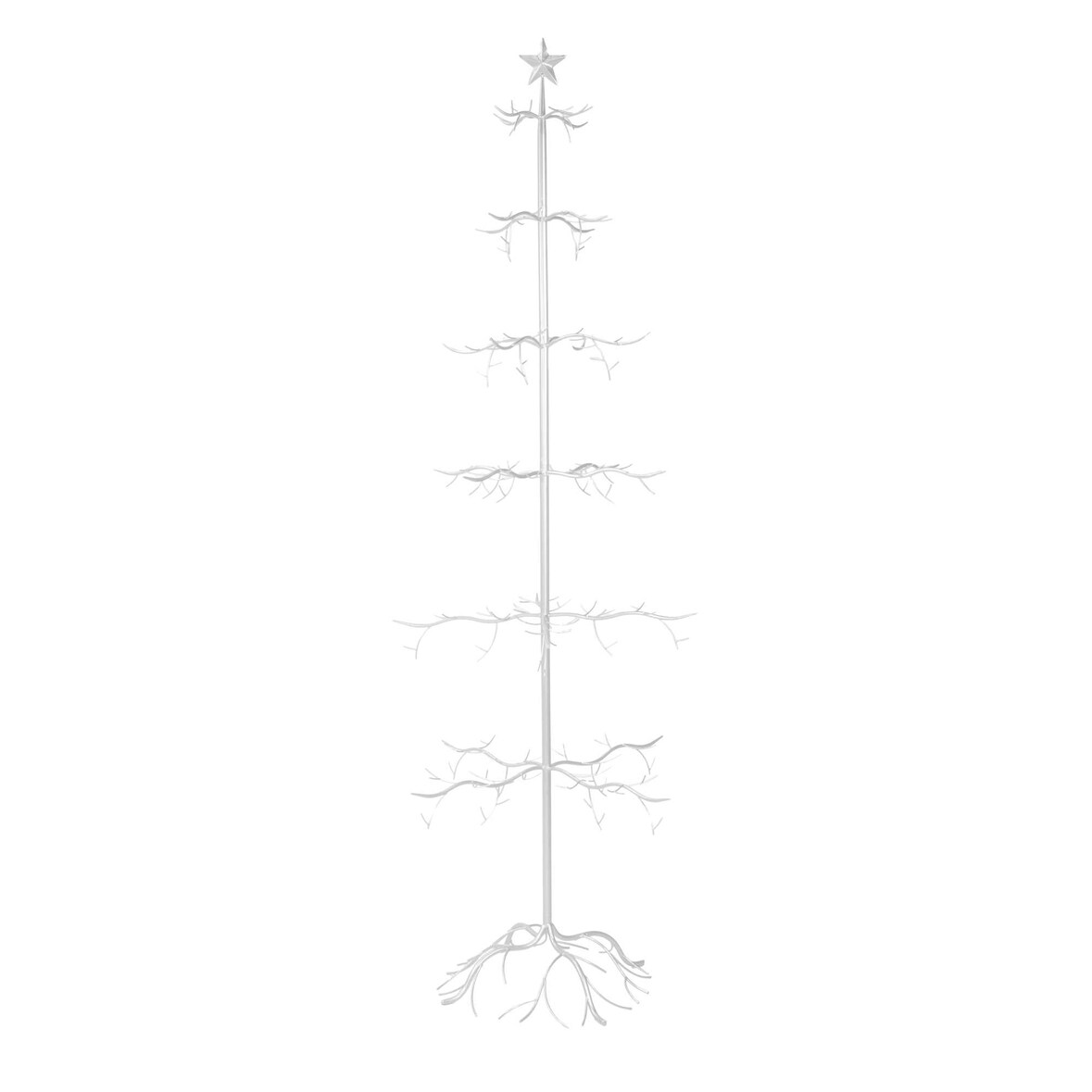 Vacchetti Portariviste In Metallo Bianco - Set Da 2, Medie Dimensioni 35x12x24 Cm, Reggilibri O Portacorrispondenza - 2