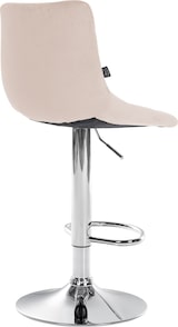 thumbnail of Barhocker Jerry Samt beige/chrom