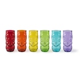 thumbnail of Excelsa Set Von 6 Wasserglas Tiki Glas 55 Cl Bunt