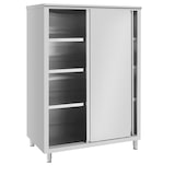 thumbnail of Royal Catering Armario para vajilla de acero inoxidable - 120 x 70 x 180 cm -