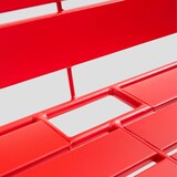 thumbnail of Gartenmöbel 4-Sitzer aus rotem Metall