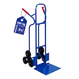 thumbnail of PROREGAL Treppensteiger RAGNAR Mit XXL klappbarer Schaufel 117 x 60 x 60 cm Tragkraft 250 kg 3 Vollgummireifen Stahlrahmen Blau