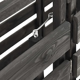 thumbnail of vidaXL Mülltonnenbox für 3 Tonnen 210x75x121 cm Kiefer Massivholz