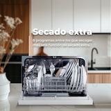 thumbnail of Lavavajillas EVVO Mini D, 6 Cubiertos, 8 Programas, Blanco, Ancho 550 mm