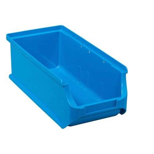 Sichtlagerkasten pro-line A2-L, PP, 100 x 215 x 75 mm, blau, VE = 20 St.