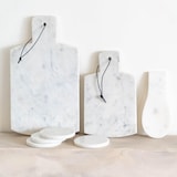 thumbnail of Planche à découper Marbre blanc 25x15 cm -  Rectangulaire Marbre Table Passion 25.00x16.00 cm