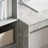 thumbnail of vidaXL Schreibtisch mit Schubladen 2 pcs Beton Grau