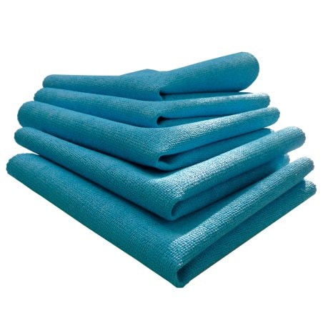 Bayetas PURMICROFIBRA especial cristales y acero inoxidable Clim profesional. Pack 5 uds