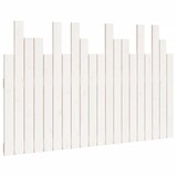 thumbnail of Décoshop26 - Tête de lit accessoire couchage chambre à coucher meuble murale style palette 127,5 x 3 x 80 cm bois massif blanc TDL0202729