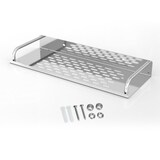 thumbnail of Intirilife Duschablage aus Edelstahl mit 30 x 13 cm - Duschkorb Duschregal Badregal mit praktischen Ablaufrinnen zum Bohren für Bad und Küche