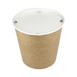 thumbnail of MONOUSO - Kartonnen Deksel voor Kraftemmer 85Oz/2550ml (25 Stuks)