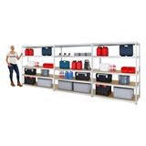 thumbnail of PROREGAL Mega Deal | 3x Schwerlastregal Giant Elephant | HxBxT 180x150x60 cm | Fachlast 200kg | Verzinkt | Stecksystem Lagerregal Regalsystem 3 Stk.