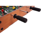 thumbnail of Mini tafelvoetbaltafel HWC-J68, tafelspel inclusief accessoires, hout 51x31x10cm