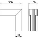 thumbnail of OBO Bettermann Inneneck GA-SI90130RW 6276940