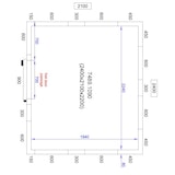 thumbnail of Chefgastro Kühl- und Frierzelle BxTxH 2400x2100x2200mm