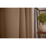 thumbnail of Larson - Luxe effen blackout gordijn - met ringen - 3m x 2.5m - Donker taupe