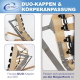 thumbnail of Coemo elektrischer Lattenrost 100x200 cm Ergo mit Motor Kopf- und Fußteil verstellbar Bausatz