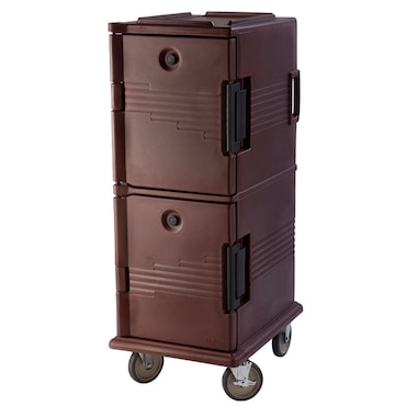CAMBRO - UPC800-131 - Carro isotérmico GN de compartimento duplo - Serie Camcart® - (52 x 69 x 137 cm) - Castanho