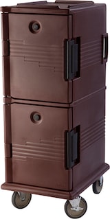 thumbnail of CAMBRO - UPC800-131 - Carro isotérmico GN de compartimento duplo - Serie Camcart® - (52 x 69 x 137 cm) - Castanho