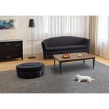 thumbnail of Salontafel HWC-M55, bijzettafel Sofatafel massief hout HDF laminaat melamine 46x120x70cm Sheesham hout look donkere poten