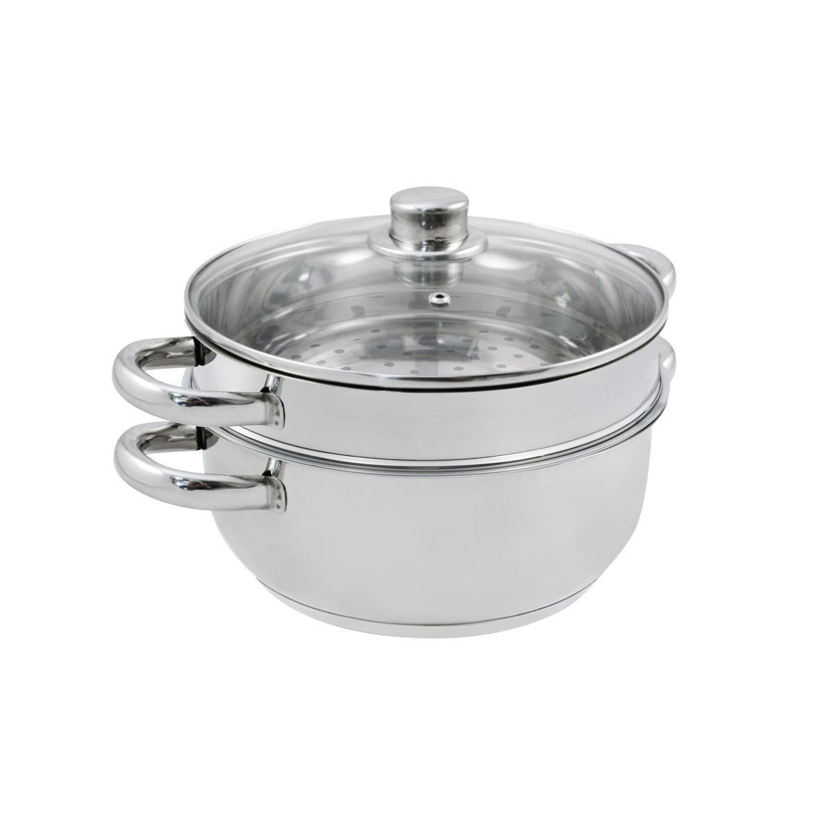 Baumalu Combiné vapeur 2 corps inox équipement métal 342627