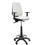 thumbnail of Taburete Elche S bali blanco brazos regulables
