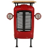 thumbnail of Table de bar forme de tracteur bois de manguier massif Modèle Helios Évasion Pro