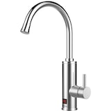 thumbnail of Grifo Calentador Agua Eléctrico Instantáneo de Mesa Bajo Consumo, Acero Inox, Display, Camping, Briebe,  IH1205, Acero Inoxidable