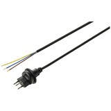 thumbnail of Sygonix SY-5768436 Strom Netzkabel Schwarz 5 m witterungsbeständig