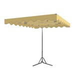 thumbnail of Parasol forain 220X180 fixe jaune.