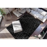 thumbnail of Cathee 100 Schwarz / Silber 120cm x 170cm