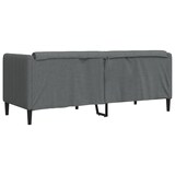 thumbnail of Canapé à 2 places gris foncé tissu Modèle Rervionel