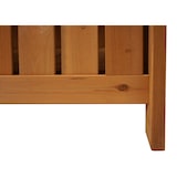 thumbnail of Gartenbank HWC-L68 mit Stauraum, Truhenbank Sitzbank Staufach Aufbewahrung, Outdoor Tanne Holz FSC® 114cm, braun