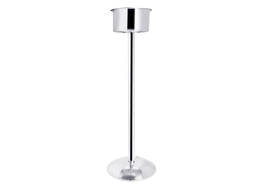 METRO PROFESSIONAL Suporte para refrigerador de vinho Ø taça 17 cm, A:79,5 cm, aço inoxidável, superfície reflectora