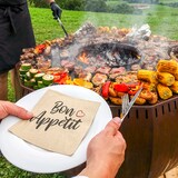 thumbnail of Home Fashion, Bon Appètit avec Coeur, Lunch-Servietten aufgefaltetes Maß 33 cm x 33 cm, im Viertelfalz, 20 Stück pro Pack